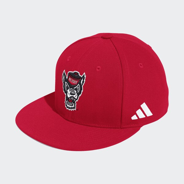Red Sideline Fitted On Field Hat Fl